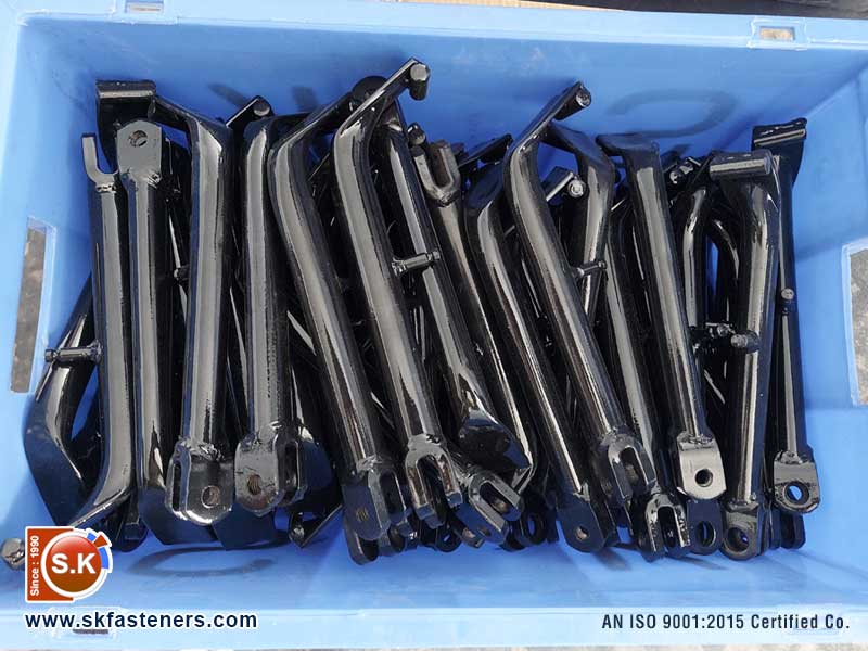 Hero Bajaj TVS Honda Motorcycle Scooter Stands Side Stands Center Stands manufacturers suppliers company in india punjab ludhiana