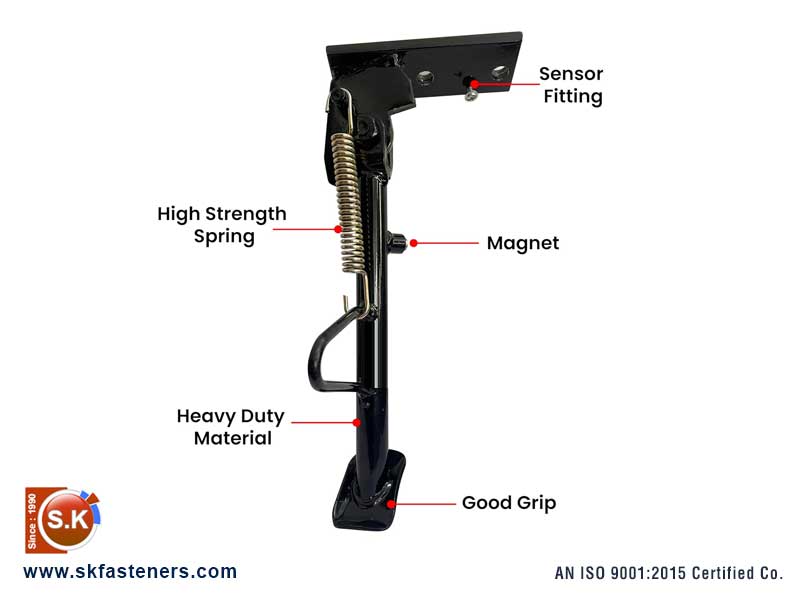 Side Stand Compatible for O.l.a S1 X Plus Electric Scooters manufacturers exporters suppliers in india punjab ludhiana